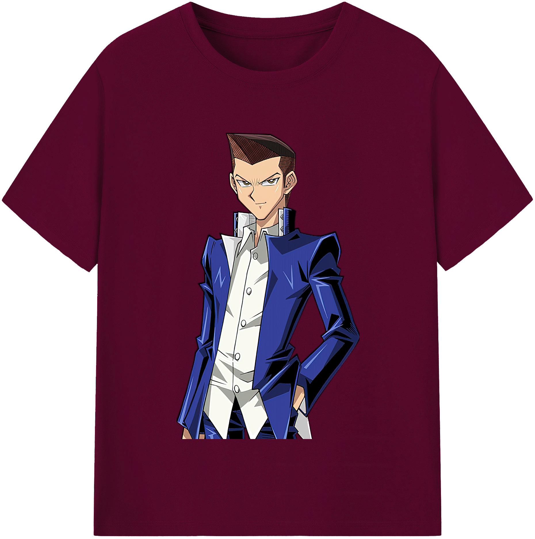（画像用） 遊☆戯☆王 Yu-Gi-Oh! レディースカジュアルプリントTシャツ（綿100％）